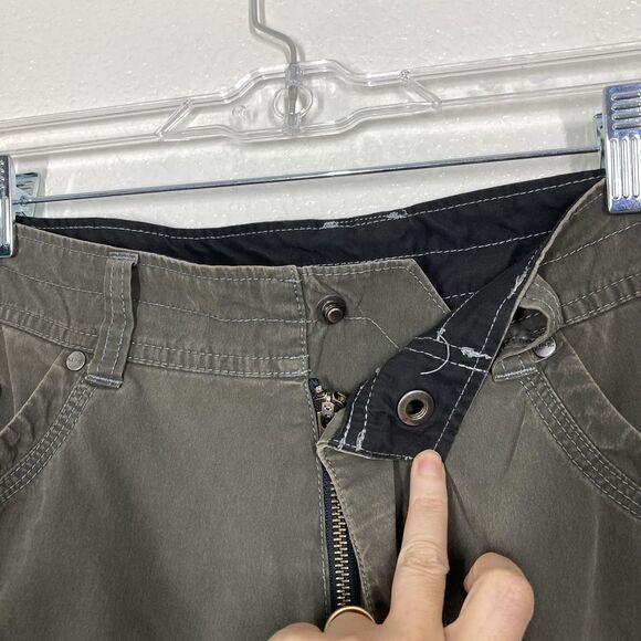 Kuhl Revolvr Rogue Pants Mens 36x30 Green Stretch Hiking Outdoor Trail Casual - Picture 8 of 16